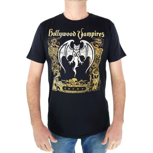 Hollywood Vampires Mens Black T Shirt