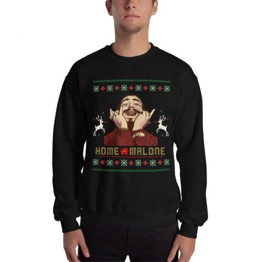 Home Malone Funny Ugly Christmas Sweater