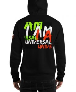 Inspirational I Am Universal Black Gildan Pullover Hooded