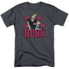 Johnny Bravo Hunk Hearts Licensed Adult T Shirt