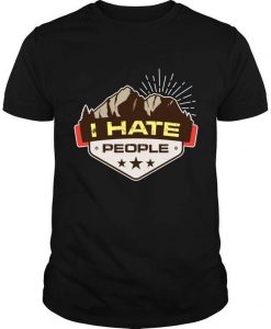 Love Camping i Hate People t-Shirt