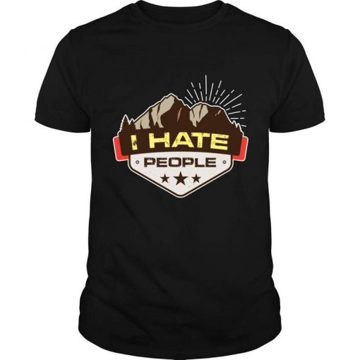 Love Camping i Hate People t-Shirt