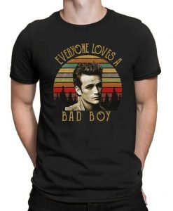Luke Perry Dylan Mckay Beverly Hills 90210 Sunset Retro Vintage Men's T Shirt