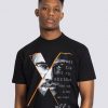 Malcolm X Graphic Black T-shirt