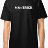 Maverick Logan Paul Logo Men's Black T Shirt