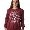 Merry Christmas Ya Filthy Christmas Sweatshirt