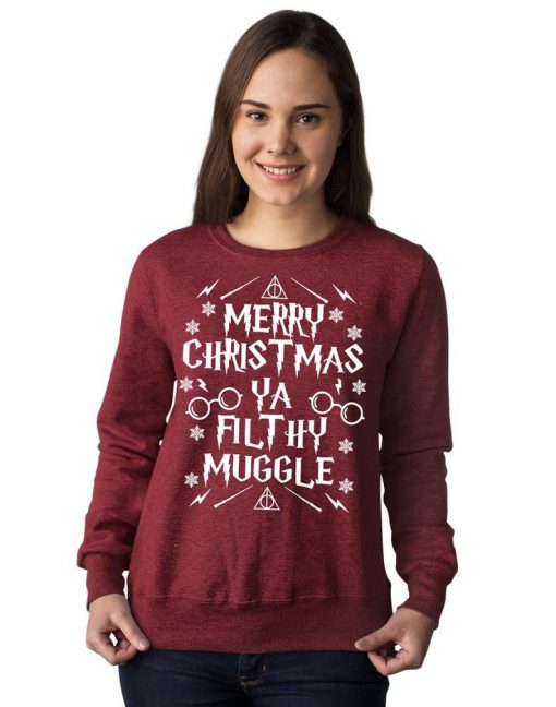 Merry Christmas Ya Filthy Christmas Sweatshirt