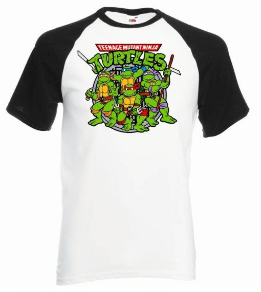 Ninja Turtle Baseball T-shirt