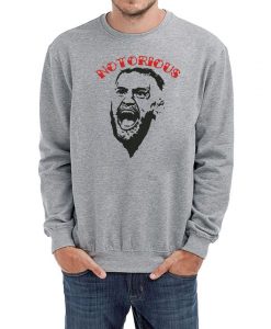 Notorious Conor Mcgregor MMA Fighter Art Sweatshirt