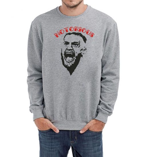 Notorious Conor Mcgregor MMA Fighter Art Sweatshirt