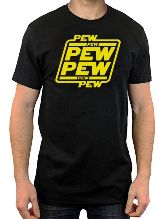 Pew Pew Pew Pew Funny Star Wars T-Shirt