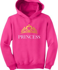 Princess Crown Toddler-Kids Hoodie