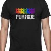 Purride Gay Pride Cat Lover Funny T-Shirt