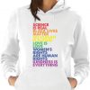 Science is Real Black Lives Matter Love Is Love Equality Women Hoodie