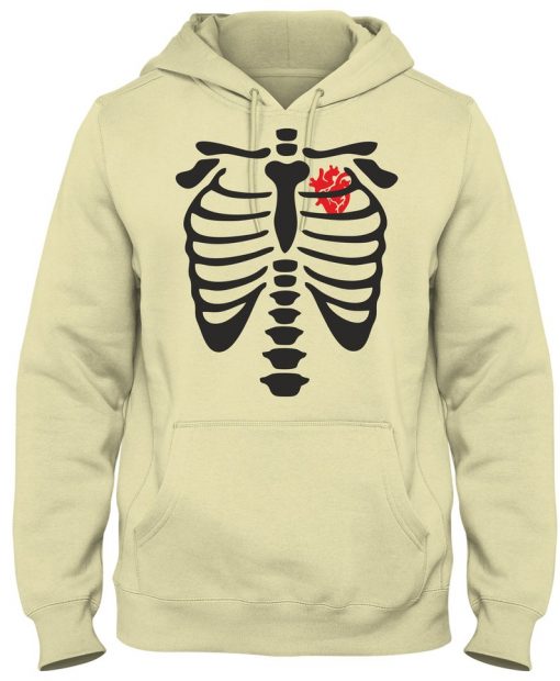 Skeleton Anatomical Heart Hoodie