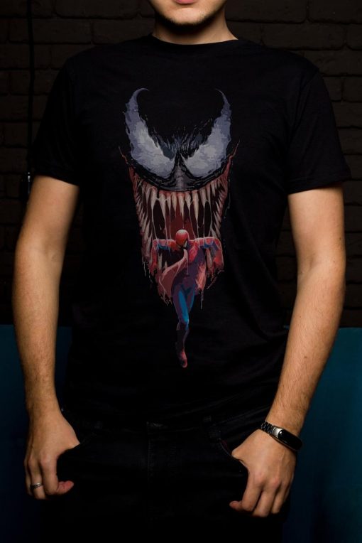 venom x superheroes t shirt