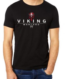 Viking Worlord For Honor Mens Black Gaming T-shirt