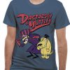 Wacky Races Dastardly and Muttley Official Hanna Barbera Blue Mens T-shirt