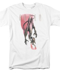 Alien Movie FACE OFF Licensed Adult T-Shirt