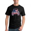 American Flag Jeep Fan T-Shirt