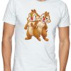 Chip And Dale Movie Cartoon Red Nose Chipmunks Men Women Unisex T-shirt