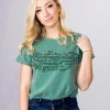 Environmentally Friendly Light Green Comfort Colors T-Shir