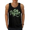 Go Vegan Mens Tank Top