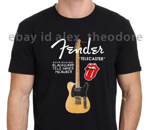 Keith Richards Guitar Rock Guitarist Legend poster Men's Gildan T-Shirt