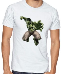 The Hulk Superhero Cartoon Character Movie Comics Men Women Unisex T-shirt