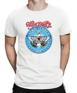 Wayne's World Garth Algar Aerosmith Funny TV Series Men's White T Shirt