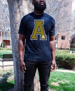 A' Varsity - Now Available in Black - Alpha Phi Alpha shirt