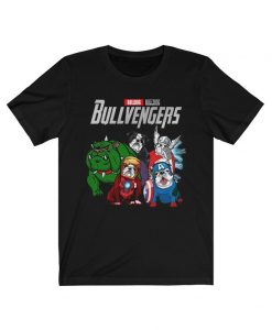 Bullvengers bulldog praody shirt