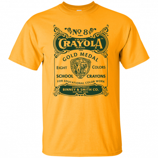 Crayola, Crayons, Art, Teacher, Education, Colors, Crafts, T-shirt