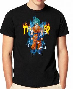 Fashion Short Sleeve T Shirt Anime Dragon Ball Z TShirts