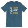 Give Me Jesus and Coffee - Unisex Cotton T-Shirt