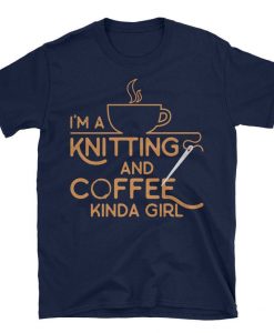 Knitting & Coffee - Knitting tshirt