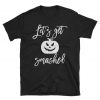 Let's Get Smashed Shirt Pumpkin Halloween Bachelorette Party TShirt