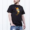 Shirt Coffee Skiing Cool Shirt Fun T-shirt