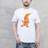 Shirt Hot Dog Printed Tee Graphic T-shirt