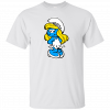 Smurfette Smurfs Cute Cartoon T-Shirt