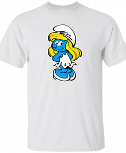 Smurfette Smurfs Cute Cartoon T-Shirt