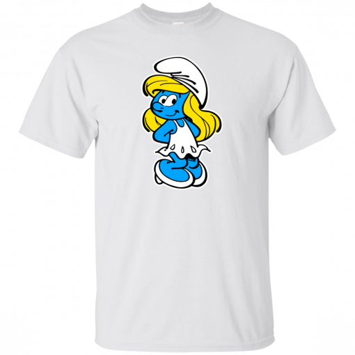 Smurfette Smurfs Cute Cartoon T-Shirt