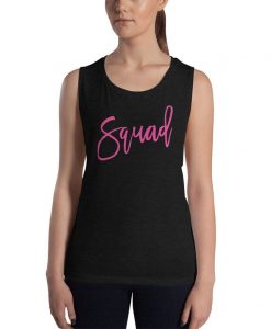 Squad Sleeveless Muscle Shirt Tank top