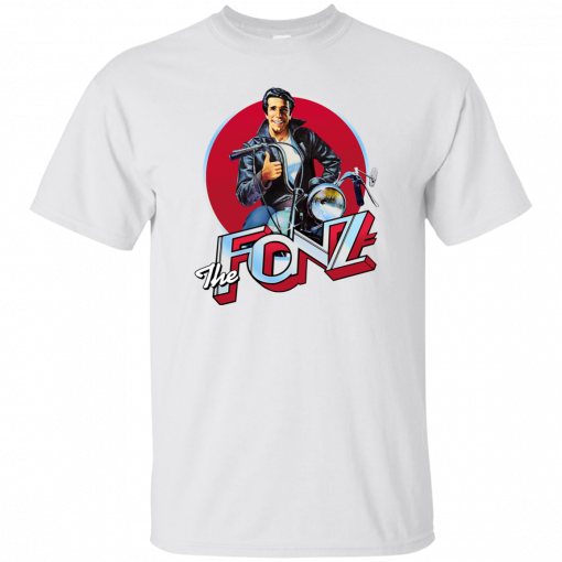 The Fonz Fonzie Happy Days Cool Retro TV Show Television Comedy T Shirt