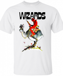 wizards anime t shirt