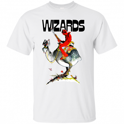 wizards anime t shirt