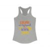 Drink In My Hand Toes In The Sand Women's Ideal Racerback Tank