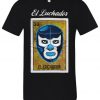 El Luchador Loteria Mexican Bingo T-Shirt