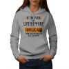 Life Support Womens Hoodie