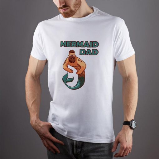 Mermaid Dad Funny Shirt